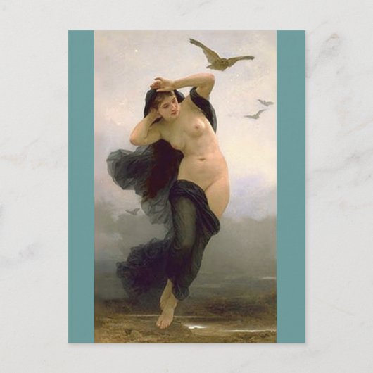 Dusk door Bouguereau Briefkaart (Voorkant)