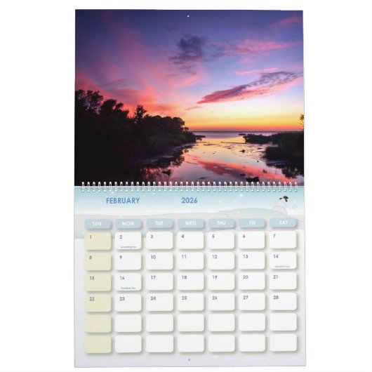 Dusk en Dawn, Volume 2 Wall Calendar Kalender (Feb 2026)
