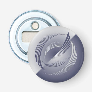 Dusk feathers button flesopener