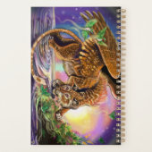 Dusk Hunter Flying Cat Planner (Achterkant)