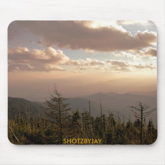 Dusk op Clingman's Dome Muismat (Voorkant)