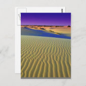 Dusk op Monahans Sands Briefkaart (Voorkant / Achterkant)