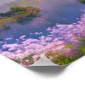 Dusk over Majestic Lake Poster (Hoek)