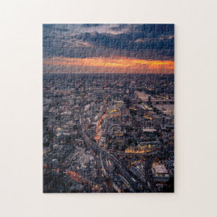 Dusk Schilderachtig puzzels City Art Harde puzzel