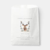 Dusky Deer Floral Crest Fun Feit Elke dag Bedankzakje (Voorkant)
