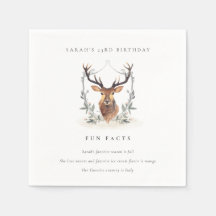 Dusky Deer Floral Crest Fun Feit Elke dag