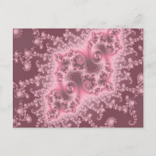 Dusky Pink Jellyfish Briefkaart