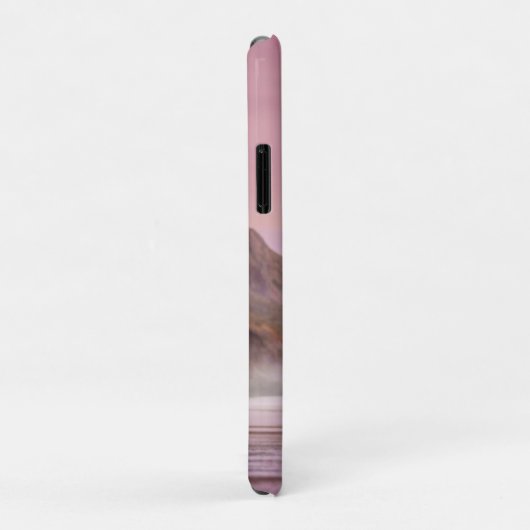 Dusky Pink Monogram Beach Case-Mate iPhone Case (Achterkant/rechts)