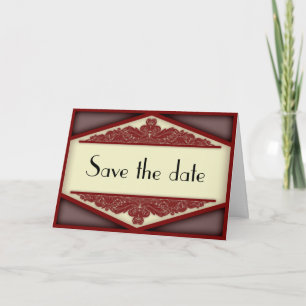 Dusky Pink Vintage, enregistrer la carte de date