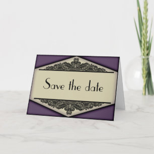 Dusky Purple Vintage, enregistrer la carte de date