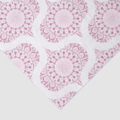 Dusky Roos Confetti Lace Retro Ogee Craft Tissuepapier (Detail)