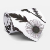 Dusky Wildflower Garden –  bloemmotief Stropdas (Opgerold)