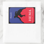 Dussack HEMA decal Rechthoekige Sticker (Tas)