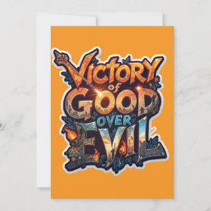 Dussehra 2025 Symbool van Triumph - Cutout Sticker Kaart