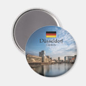 Dusseldorf Allemagne Magnet (Recto/Verso)