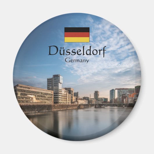 Dusseldorf Allemagne Magnet (Devant)