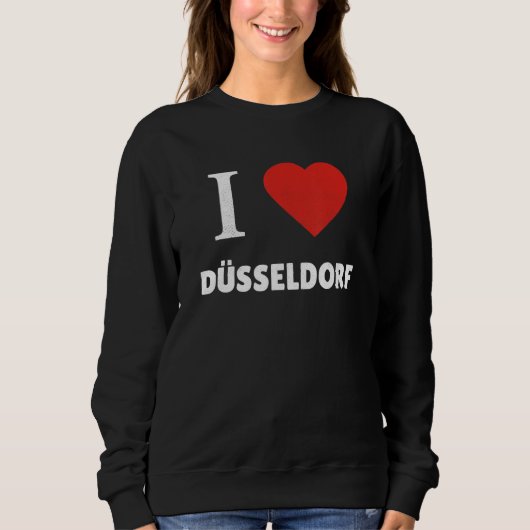 Dusseldorf Dialect Rhine Westphalia Germany Souven Trui (Voorkant)
