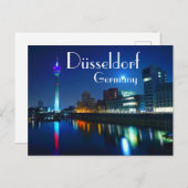 Düsseldorf Duitsland Briefkaart (Voorkant / Achterkant)