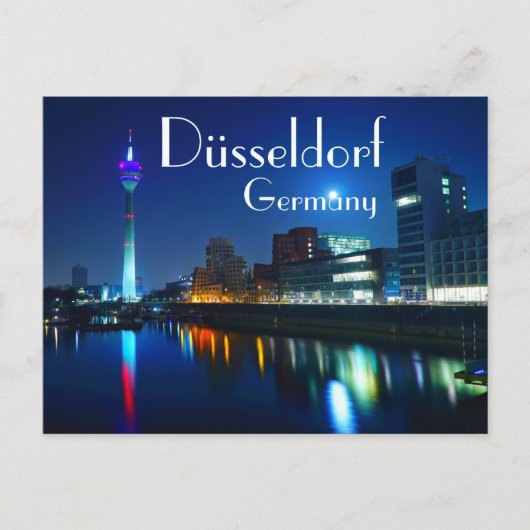 Düsseldorf Duitsland Briefkaart (Voorkant)