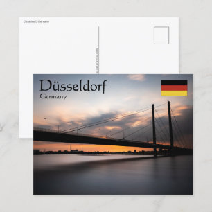 Dusseldorf Duitsland Briefkaart