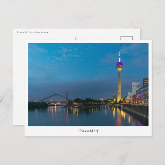 Dusseldorf Duitsland Briefkaart (Voorkant / Achterkant)