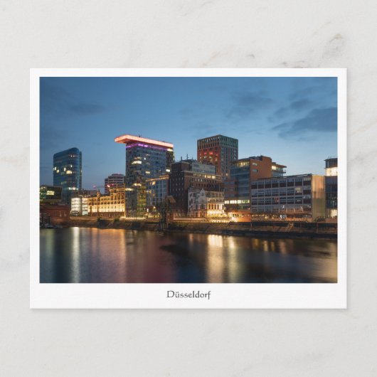 Dusseldorf Duitsland Briefkaart (Voorkant)