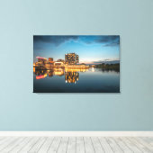 Dusseldorf Duitsland Canvas Afdruk (Insitu (Houten vloer))