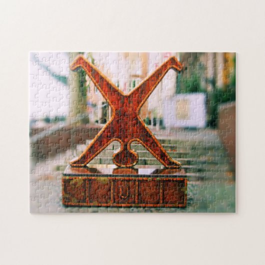 Dusseldorf, Duitsland Cartwheel Symbol Legpuzzel (Horizontaal)