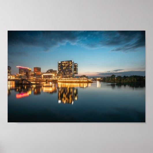 Dusseldorf Duitsland Poster (Voorkant)