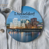 Dusseldorf Duitsland Ronde Button 6,0 Cm (In situ)