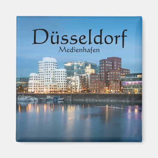 Dusseldorf Souvenir Magneet (Voorkant)