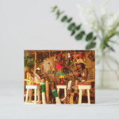 Dusstilldaan caraïbes reggegee bar carte postale (Debout devant)