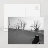 Dust Bowl Boerderij - Western Oklahoma 1936 Briefkaart (Voorkant / Achterkant)