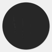 Dust I Sprinkle That On Everything Cloud Shape  Ronde Sticker (Voorkant)