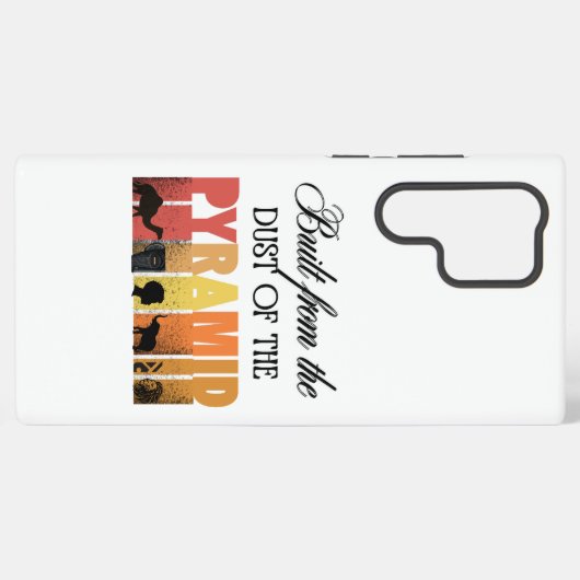 Dust of The Pyramid | Samsung Galaxy Samsung Galaxy Hoesje (Achterkant horizontaal)