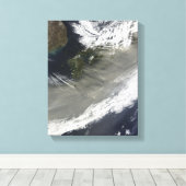 Dust over Japan Canvas Afdruk (Insitu (Houten vloer))