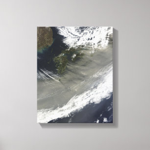 Dust over Japan Canvas Afdruk
