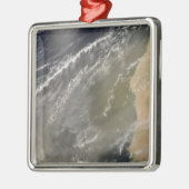 Dust storm voor West-Afrika 2 Metalen Ornament (Links)