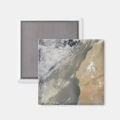 Dust storm voor West-Afrika Magneet (Voorkant / Achterkant)