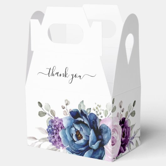 Dustblauw Paars Lila Vrijgezellenfeest Bedankdoosjes (Geopend)
