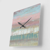 Dusted Horizon Vierkante Klok (Hoek)