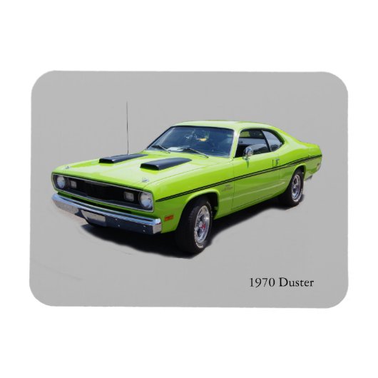 Duster magnet 1970 magneet (Horizontaal)