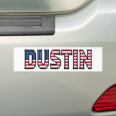 Dustin Nom Vorname USA Aufkleber Sticker Auto (En voiture)