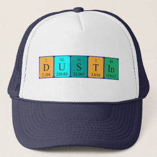 Dustin periodiek lijstnaam pet
