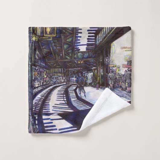 Dusting the Piano (Gant de toilette)