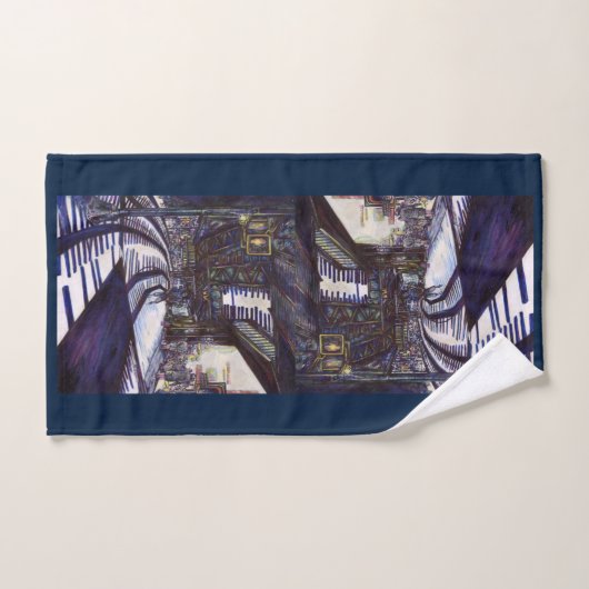 Dusting the Piano (Serviette à main)