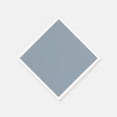 Dustroze blauwe, vaste kleur servet (Hoek)