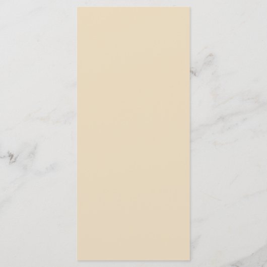 Dusty Blue Autumn Boho Menu Mariage (Dos)