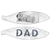 Dusty Blue Best Pap Ever Foto First Fathers Day Basketbal (Panelen)