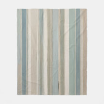 Dusty Blue Blauwgroen Sage Beige Stripe